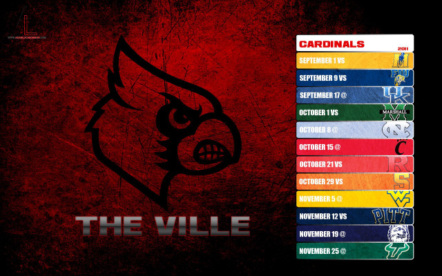 Red black wallpaper cardinal logo free wallpaper for desktop - medium preview image