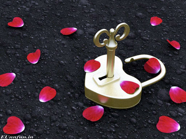 Gold umbrella holder red petals #2 free wallpaper for desktop - medium preview image