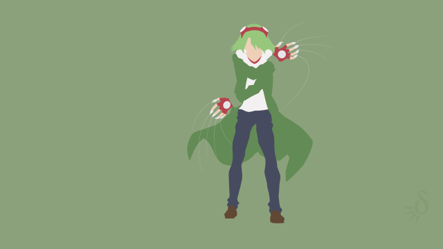 Cartoon character green coat red free wallpaper for desktop - medium preview image