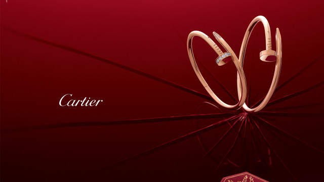 Red background earbuds caption image free wallpaper for desktop - medium preview image