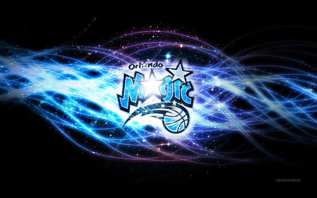 Basketball logo blue white swirls free wallpaper for desktop - medium preview image