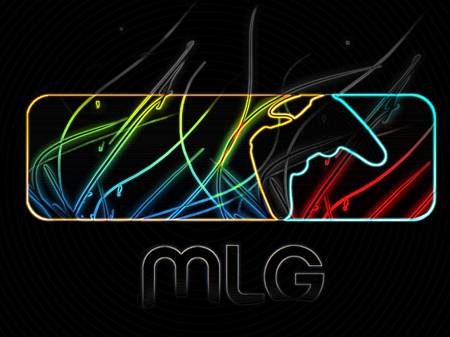 Neon sign horse mlg black free wallpaper for desktop - medium preview image