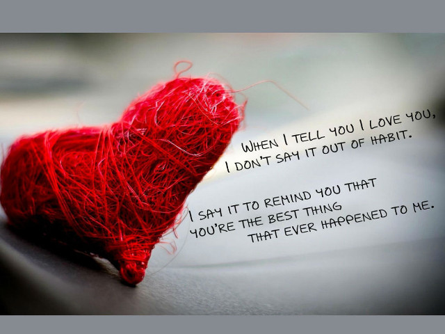 Red heart poem table string #6 free wallpaper for desktop - medium preview image