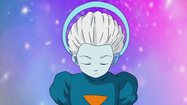 Cartoon character white hair blue free wallpaper for desktop - medium preview image