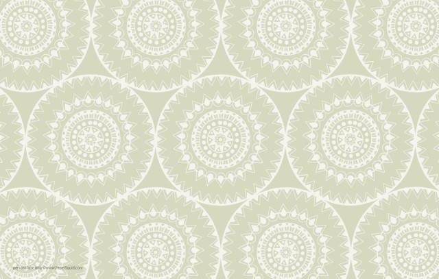 White beige pattern circular design free wallpaper for desktop - medium preview image