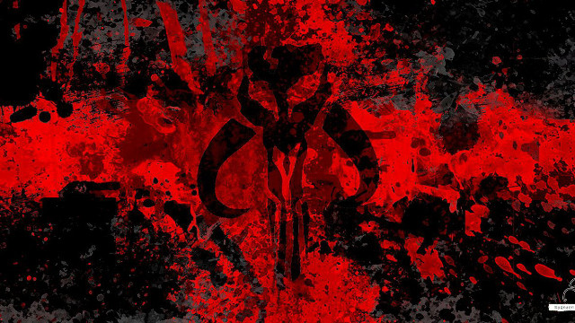 Red black flower starwars autumn free wallpaper for desktop - medium preview image