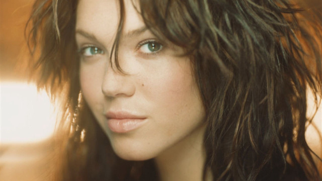 Woman long hair blue eyes #29 free wallpaper for desktop - medium preview image