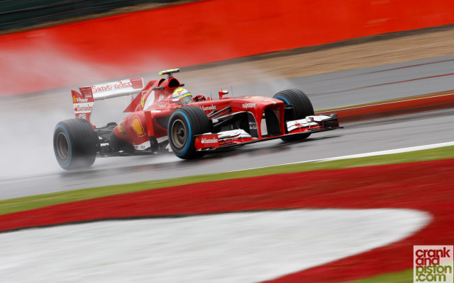 Red race car track smoke free wallpaper for desktop - medium preview image