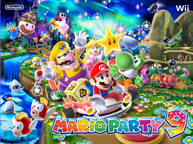 Mario party 9 nintendo wii free wallpaper for desktop - medium preview image