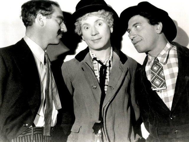 Men hats ties group standing free wallpaper for desktop - medium preview image