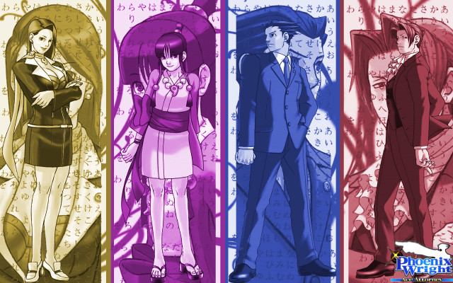 Anime characters group tree building free wallpaper for desktop - medium preview image