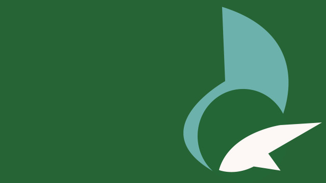 Green white logo arrow blue free wallpaper for desktop - medium preview image