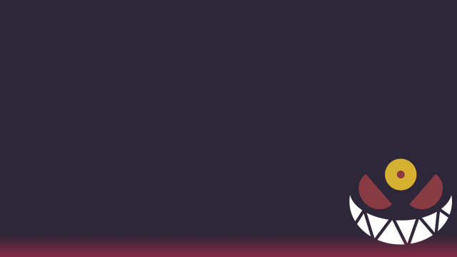 Dark background red yellow logo free wallpaper for desktop - medium preview image