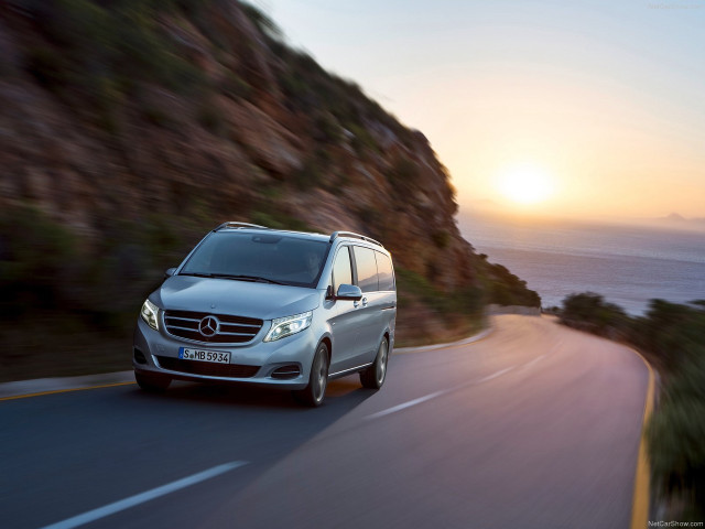 Silver van mountain sunset water free wallpaper for desktop - medium preview image