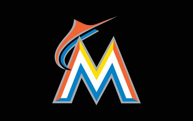 Colorful m logo black background free wallpaper for desktop - medium preview image