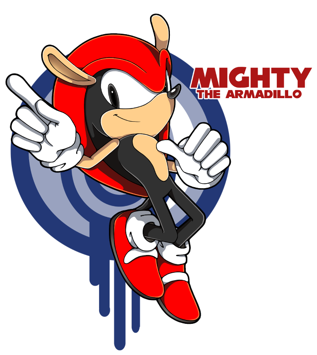 Mighty armadillo skateboard cartoon red free wallpaper for tablet - medium preview image