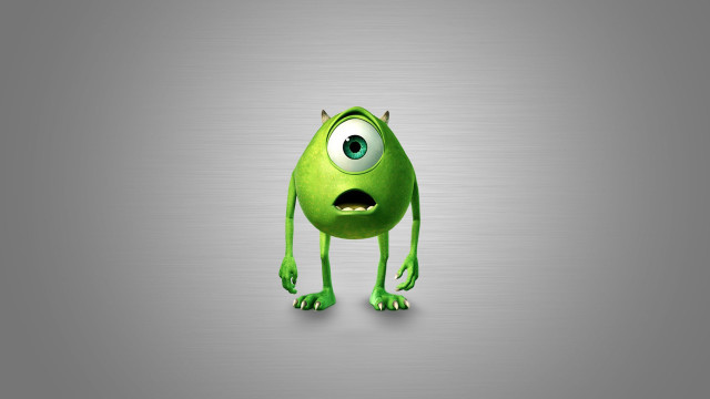 Green monster surprised look hands #2 free wallpaper for desktop - medium preview image