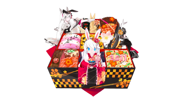 Box items different inside white free wallpaper for desktop - medium preview image