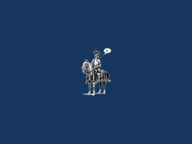 Man riding horse thought bubble #2 free wallpaper for desktop - medium preview image