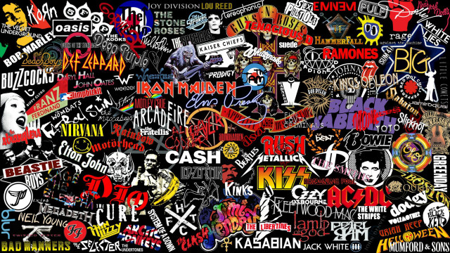 Graffiti black shock art symbols free wallpaper for desktop - medium preview image