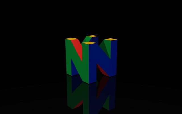 Colorful object reflection black background free wallpaper for desktop - medium preview image