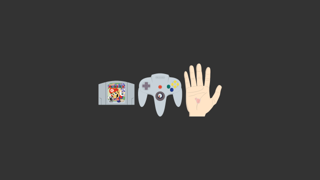 Hand reaching video game controller free wallpaper for desktop - medium preview image
