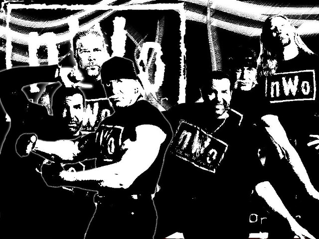 Black white photo group sign free wallpaper for desktop - medium preview image