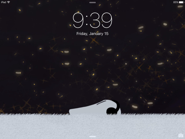 Black white clock stars white free wallpaper for desktop - medium preview image