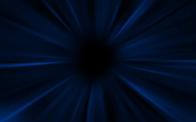 Blue black center space hologram free wallpaper for desktop - medium preview image