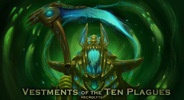 Green gold artwork giant creature free wallpaper for desktop - medium preview image