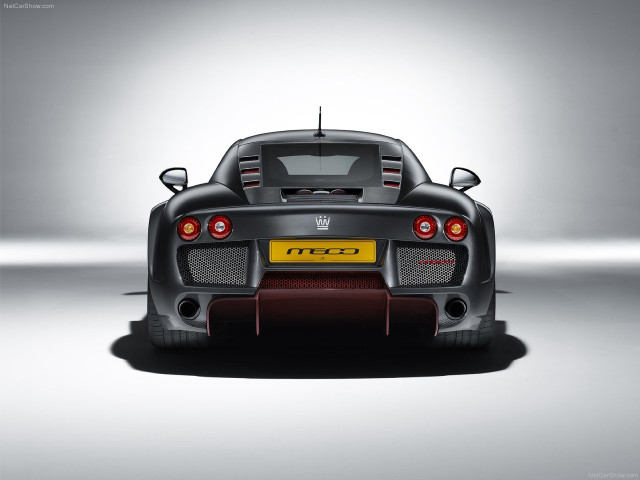 Black sports car yellow taillight free wallpaper for desktop - medium preview image