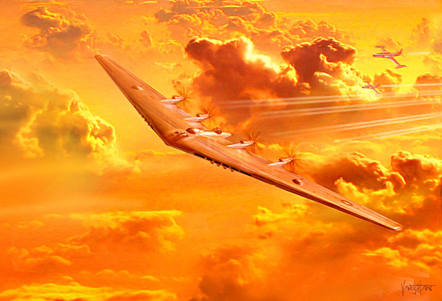 Plane flying sky clouds background free wallpaper for desktop - medium preview image