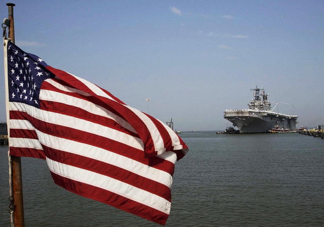 Large ship water flag flying free wallpaper for desktop - medium preview image