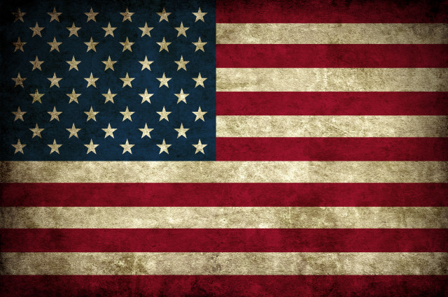 Grungy american flag faded background #5 free wallpaper for desktop - medium preview image
