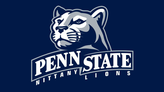 Penn state logo blue background #8 free wallpaper for desktop - medium preview image