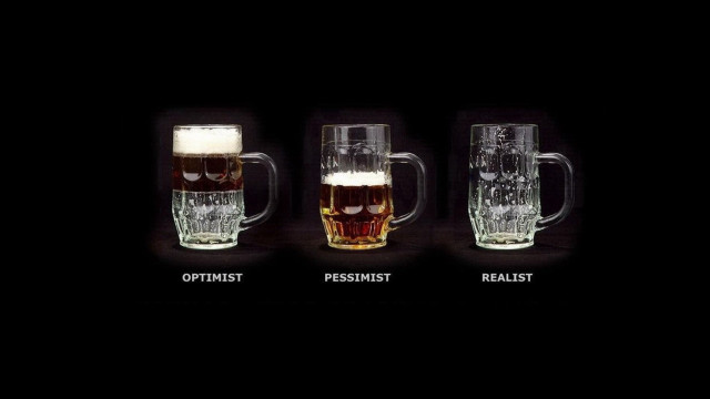Three mugs different beers black free wallpaper for desktop - medium preview image