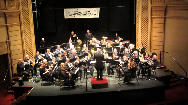 Conductor orchestra stage dual conductors free wallpaper for desktop - medium preview image