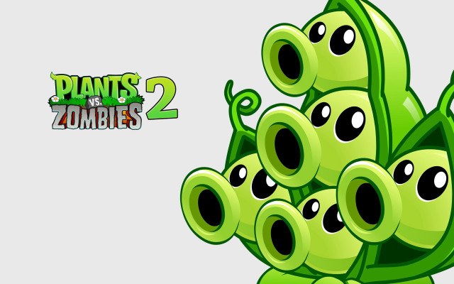 Plants vs zombies 2 eyes free wallpaper for desktop - medium preview image