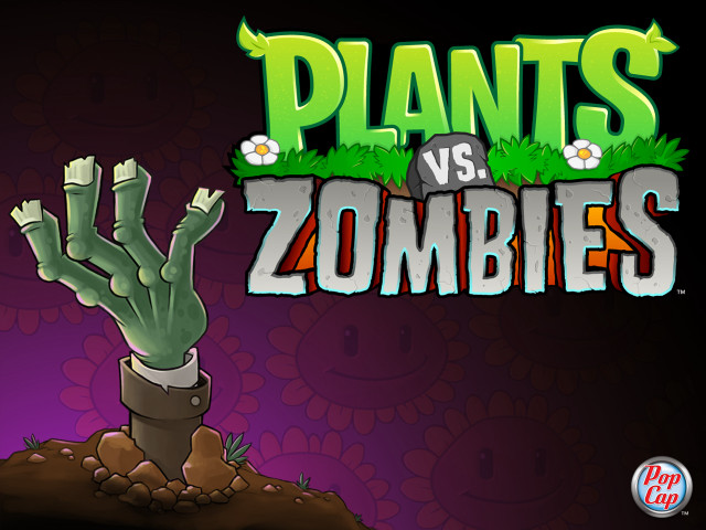 Zombie hand hole plants zombies free wallpaper for desktop - medium preview image