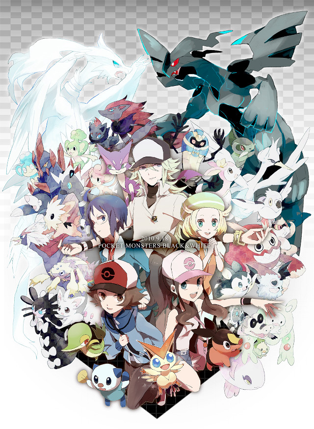 Pokemon circle colorful background gathering free wallpaper for mobile - medium preview image