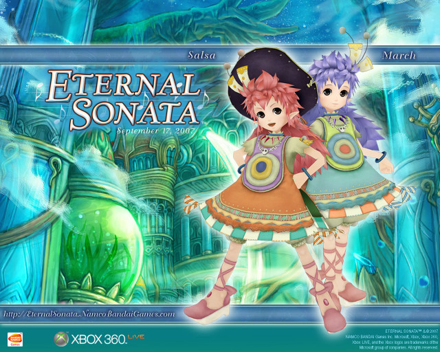 Eternal sonata girls castle starry free wallpaper for desktop - medium preview image