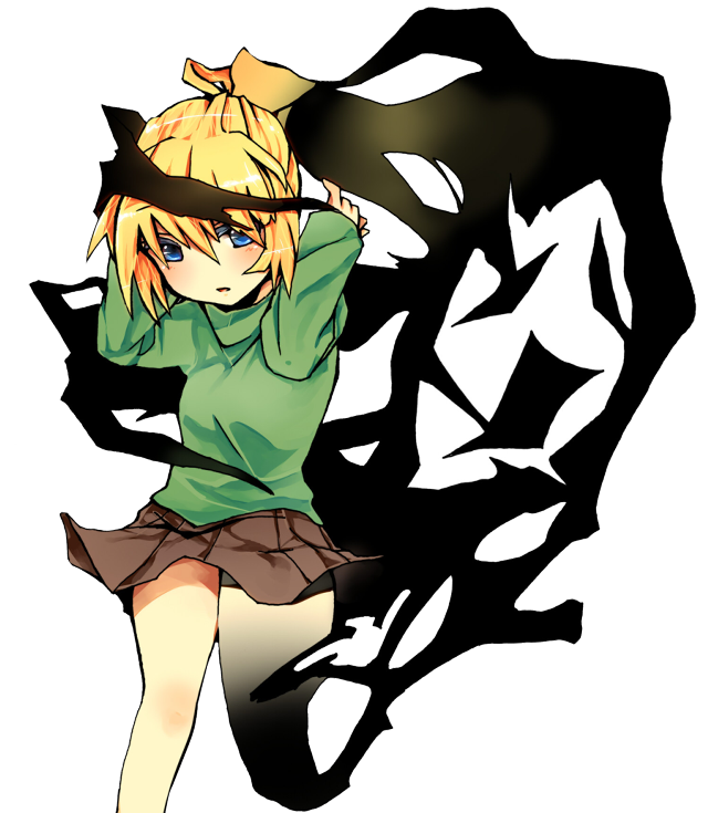 Girl hat green shirt black free wallpaper for tablet - medium preview image