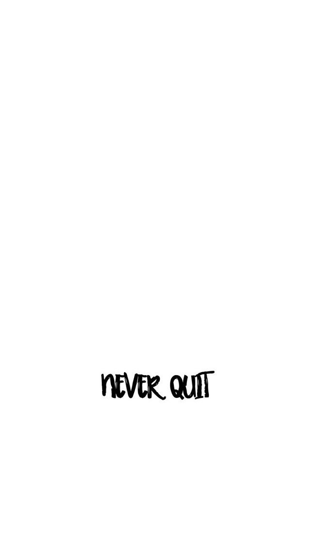 Black white clock never quit free wallpaper for mobile - medium preview image