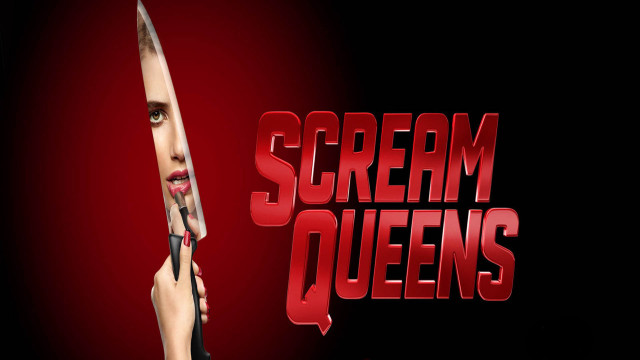 Woman holding knife scream queens free wallpaper for desktop - medium preview image