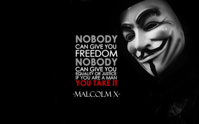 Mask message freedom reality man free wallpaper for desktop - medium preview image