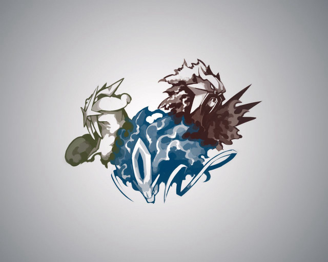 Flower blue gray white background free wallpaper for desktop - medium preview image