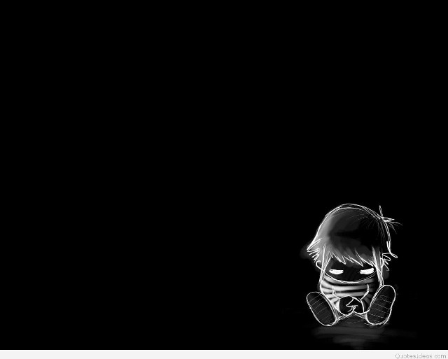 Black white photo person mask free wallpaper for desktop - medium preview image