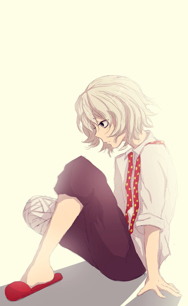 Person sitting red shoe white free wallpaper for mobile - medium preview image