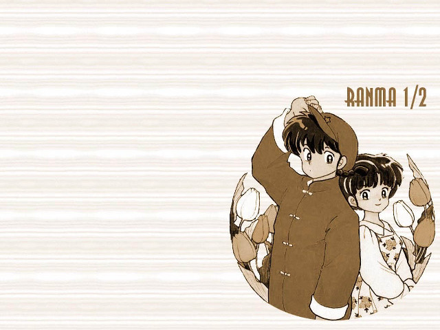 Anime couple wallpaper background circular free wallpaper for desktop - medium preview image