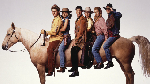 Group people riding brown horse free wallpaper for desktop - medium preview image